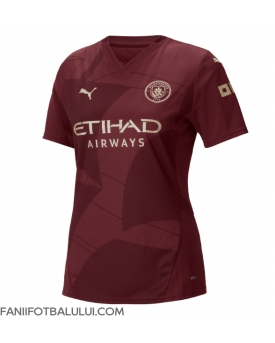 Manchester City Tricou Fotbal Replică 2024-25 Femei Treilea